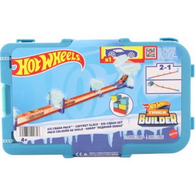 Mattel Hot Wheels HNJ66 Track builder balení drah se závodními doplňky – Zboží Mobilmania