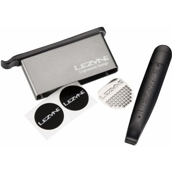 Lezyne Lever Kit Alu box sada světle šedý