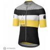 Cyklistický dres Dotout Combact černá/šedá/žlutá