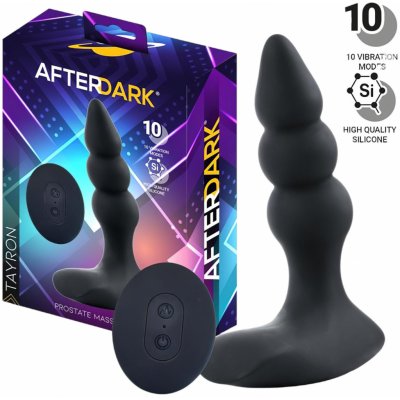 AfterDark vibrační masér prostaty černý – Zboží Dáma