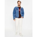 Pepe Jeans Jeansová bunda PM402628 Modrá – Zboží Mobilmania