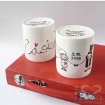 Pokladnička porcelánová - nevěsta a ženich – Zboží Dáma