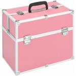 ZBXL Kosmetický kufřík 37 x 24 x 35 cm růžový – Zboží Dáma