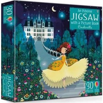 Usborne Jigsaw with a Picture Book Cinderella