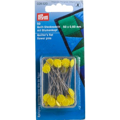 Špendlík quiltovací 50x0,6 mm 50 ks – Zboží Dáma