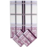 Sleep-well žakárové utěrky extra savé 50 x 70 cm LEVANDULE 2 3 ks – Zboží Dáma