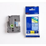 Páska Brother TZE-531, 12mm, modrá/černá, laminovaná, délka 8m – Zboží Živě