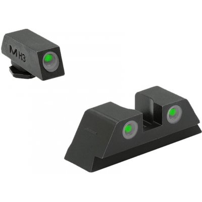Tru Dot Fixed Pistol Set Meprolight zelená muška zelené hledí – Hledejceny.cz