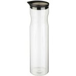 APS Skleněná karafa s nerezovým víkem, 1,2 l, 80x320 mm, čirá, inox 10722 – Sleviste.cz