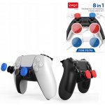iPega P5029 PlayStation 4/5 controller cap set, red/blue – Zbozi.Blesk.cz