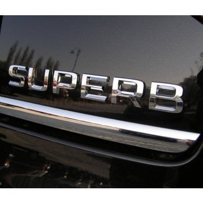 Škoda Auto Zadní nápis Superb pro vozy Škoda Superb II (2013 - 2015) - originál 3T0853687T2ZZ – Hledejceny.cz