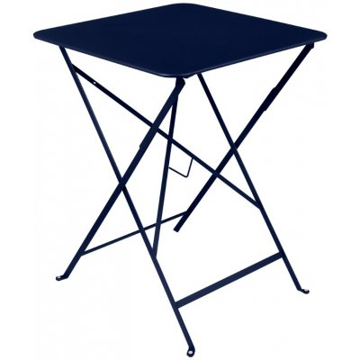 Fermob Bistro 57 x 57 cm Tmavě modrý kovový skládací stůl – Hledejceny.cz