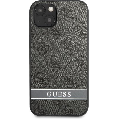 Pouzdro Guess PU 4G Stripe iPhone 13 šedé – Zbozi.Blesk.cz