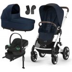 Cybex SET 5v1 Talos S Lux 2024 + Cot S Lux + Aton B2 i-Size se základnou + adaptéry Ocean Blue – Hledejceny.cz