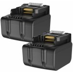 SWAREY 2-pack 14,4V 6,0Ah Makita 14,4V baterii BL1430 BL1415 BL1440 BL1450 BL1415N 196875-4 194558-0 195444-8 196388-5 194065-3 - neoriginální – Zboží Dáma