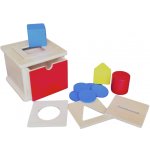Montessori Vyměnitelný box na vkládání – Zboží Dáma