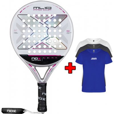 NOX ML10 PRO CUP SILVER Miguel Lamperti racket – Zbozi.Blesk.cz