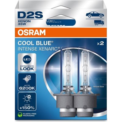 OSRAM Xenonová výbojka XENARC COOL BLUE INTENSE NEXTGEN D2S +150% 35W 66240CBN-HCB – Sleviste.cz