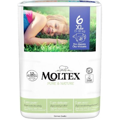 Moltex Pure & Nature XL 13-18 kg 21 ks
