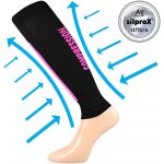 VoXX FLEX kompresní návleky na lýtko černá/růžová – Zboží Mobilmania