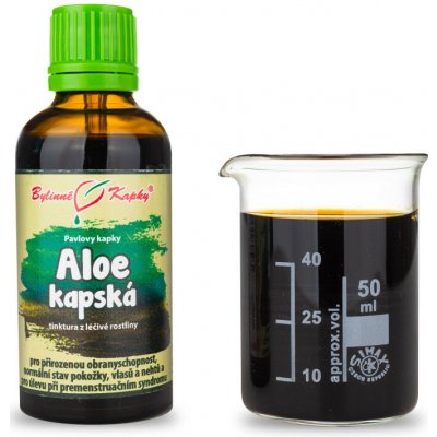 Bylinné kapky Aloe kapská tinktura 50 ml – Hledejceny.cz