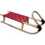 Plastkon sáně dřevěné 05-A2041 červená 110 cm – Zboží Dáma