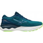 Mizuno Wave Skyrise 3 Algiers blue-white-Neon Flame – Hledejceny.cz