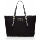 Guess Florencia Python-Trim Carryall Tote černá