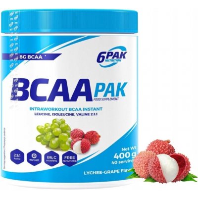 6Pak Nutrition BCAA Instant Pak 400 g – Zboží Dáma