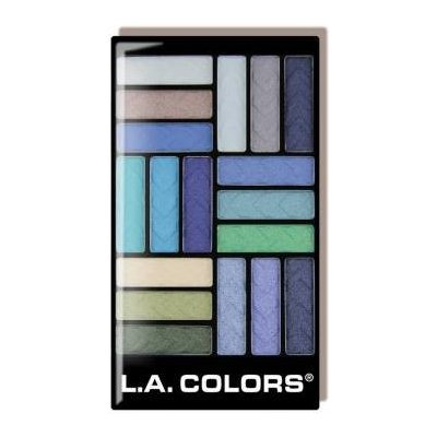 L.A. Colors Paletka očních stínů 18 Color CES751 Shady Lady 19,8 g – Zboží Mobilmania