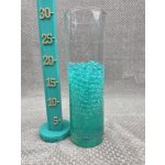 Skleněná váza válec 9x30 cm – Hledejceny.cz