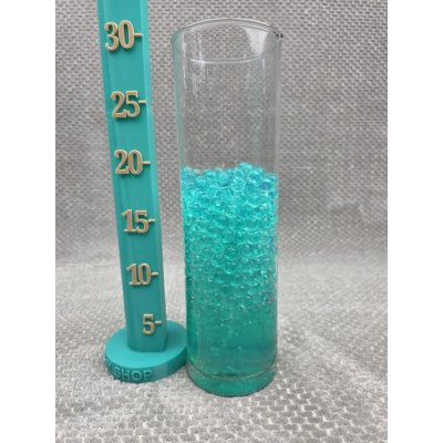 Skleněná váza válec 9x30 cm – Hledejceny.cz