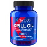 Natios Krill Oil, Olej z antarktického krilu s astaxantinem 500 mg 60 softgel kapslí – Hledejceny.cz