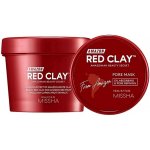 Missha Amazon Red Clay Pore Mask Jílová maska pro stahování pórů 110 ml – Zboží Dáma