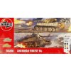 Model Airfix Gift Set tanky A50186 Classic Conflict Tiger 1 vs Sherman Firefly 1:72