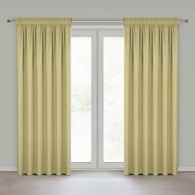 EUROFIRANY ZÁVĚS NA PÁSCE OLENA 140X270 CM SVĚTLE OLIVOVÝ – Hledejceny.cz