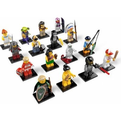 LEGO® Minifigurky 8803 3. série 16 ks – Zboží Dáma
