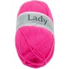 Příze Bellatex Lady NGM de luxe 100 g - 967 neon růžová