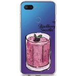 Pouzdro TopQ Xiaomi Mi 8 Lite silikon Blackberry Smoothie – Zboží Mobilmania