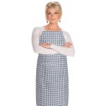 Bellatex Kuchyňská zástěra BERTA Šedá Bílá zástěra 67x84 cm – Hledejceny.cz