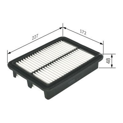 Vzduchový filtr BOSCH F 026 400 457 – Hledejceny.cz