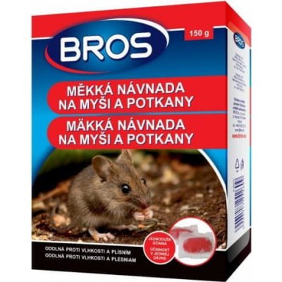 Tatrachema Bros měkká návnada na myši,krysy a potkany 150 g – Zboží Mobilmania