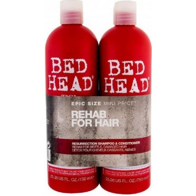 Tigi Resurrection Shampoo 750 ml + Conditioner 750 ml dárková sada – Hledejceny.cz