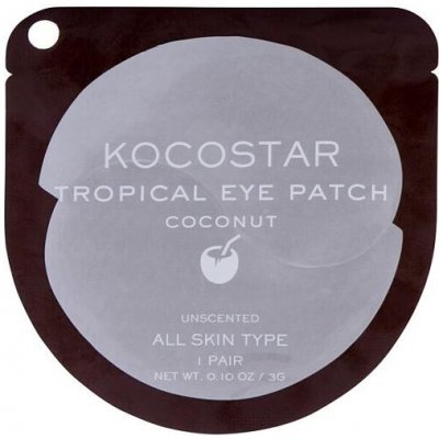 Kocostar Eye Mask Tropical Eye Patch odstín Coconut 3 ml
