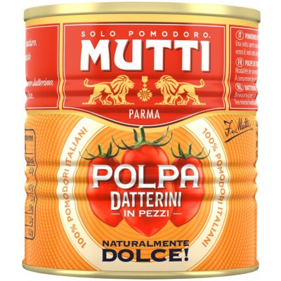 Mutti rajčata krájená Baby Roma 300 g – Zboží Dáma