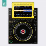 Doto Design Skin CDJ 3000X COLORS DVS Yellow – Zboží Živě