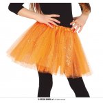 sukně se třpytkami oranžová – Zboží Mobilmania