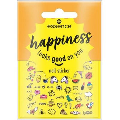 Essence Nail Stickers Happiness Looks Good On You nálepky na nehty 1 balení – Zboží Dáma