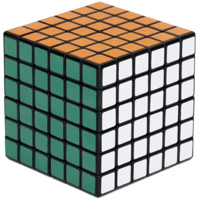 ShengShou Mr.M Rubikova kostka 5x5x5 černá s nálepkami – Zboží Dáma