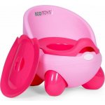 Ecotoys nočník s odnímateľnou vložkou protišmykové nožičky ružové – Zboží Mobilmania